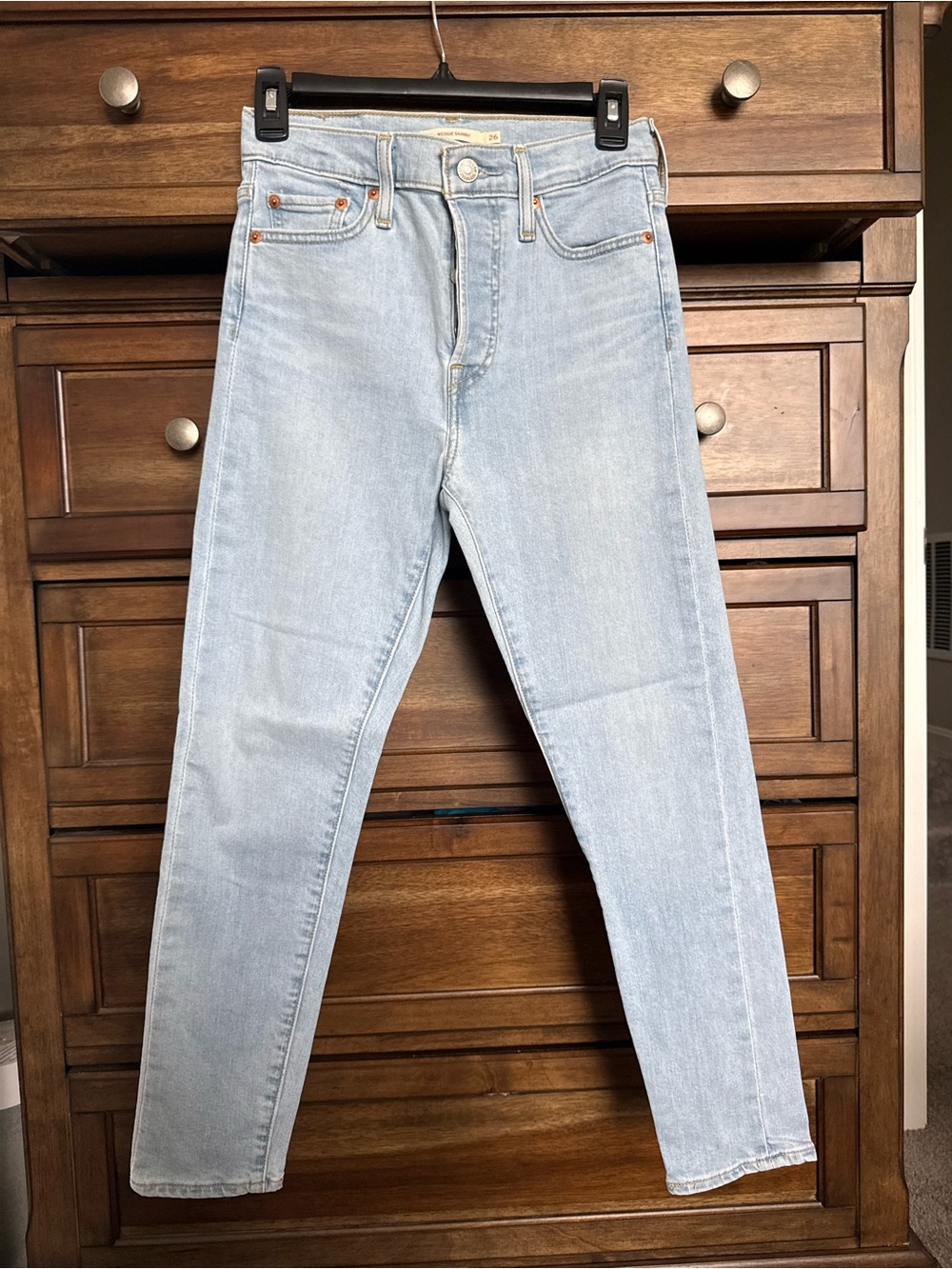 Levi's Light Blue High-Rise Women's Jeans